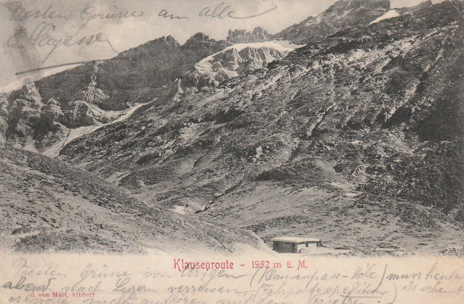 Alle Briefmarken: Stabstempel Urigen auf Ak – Gebraucht aus Rorschacherberg von fratovi2 2