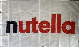 Nutella Fahne Flag Brotaufstrich Schokolade Frühstück Kult