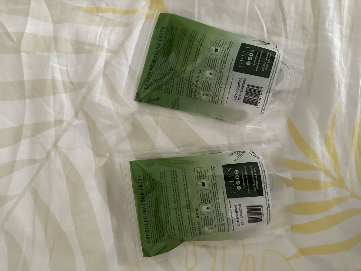 Cibi & Specialità: Matcha Capsules Green Matcha 19caps – Nuovo (secondo la descrizione) da Gordola venduto da EleSecondHand-TCG 1
