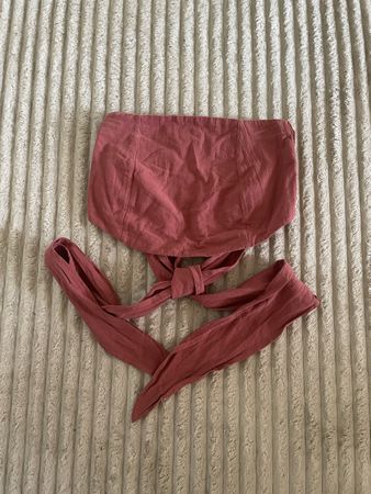 Damen Top Wickeloptik rosa Grösse M neuwertig