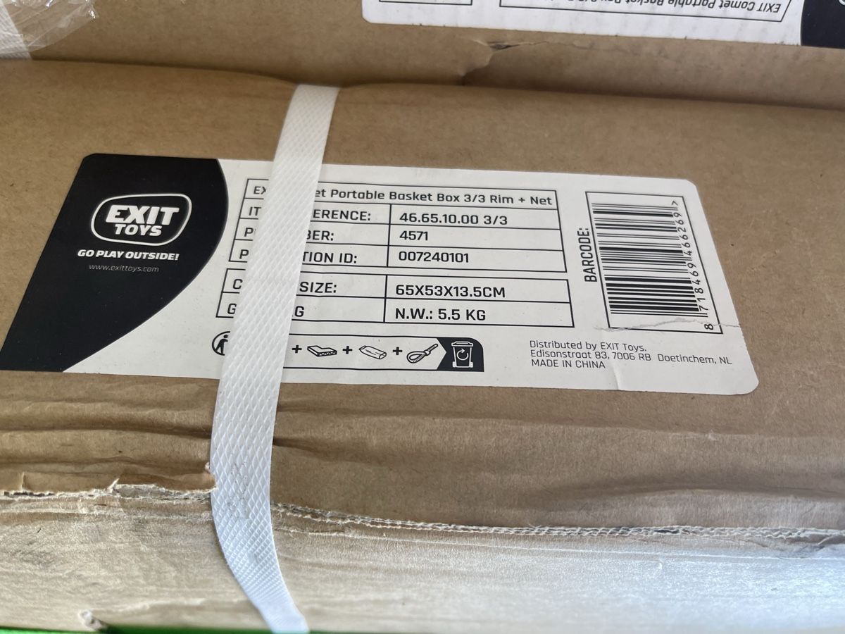 Canestri da basket: Basketballkorb Exit Comet Portable – Nuovo e nell'imballaggio originale da Gerlikon venduto da Ensanada 4