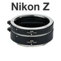 JJC AET-Z II Automatik Makro Zwischenringe zu Nikon Z Kamera
