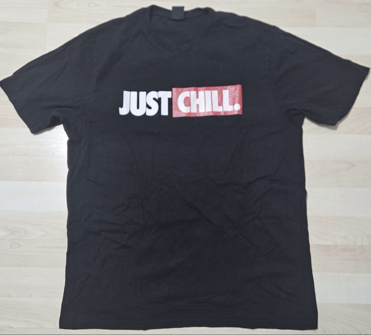 T-Shirts: T-shirt JUST CHILL, XL – Gebraucht aus Kreuzlingen von Lore2000
