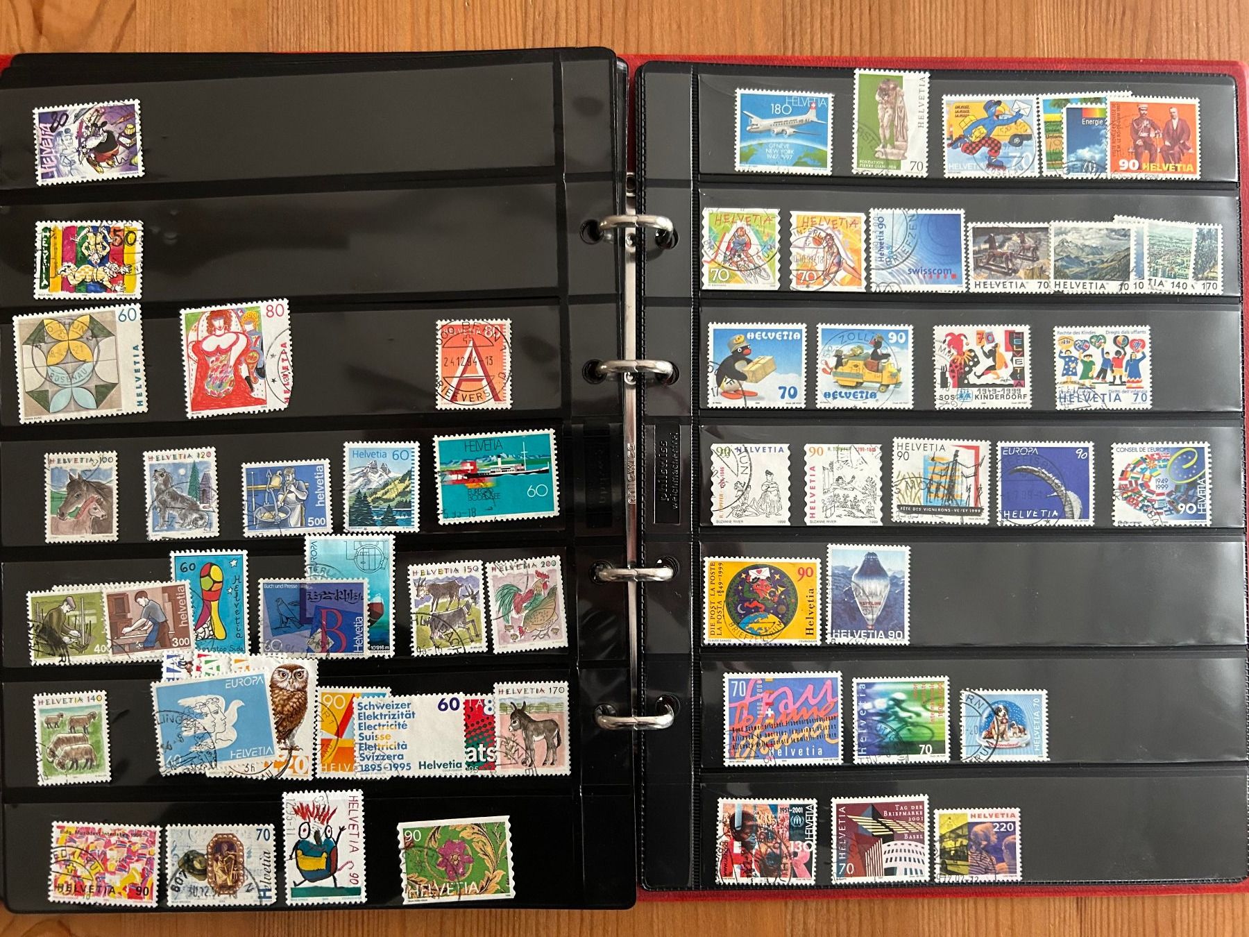 Tous les timbres: Briefmarkenalbum Schweiz – D'occasion à Zollikon par Xblanka 8