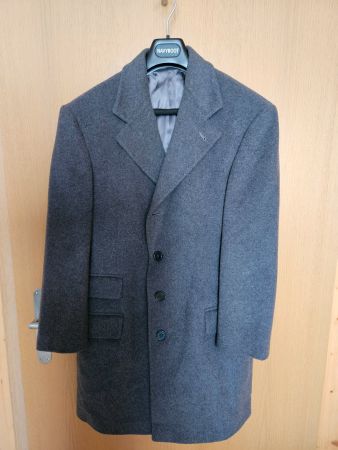 Kaschmir Mantel von LAVORAZIONE SARTORIALE Milano; Grösse 50