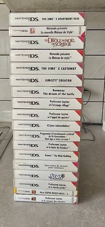 Console: Lots de consoles DS et jeux – Usato da Palézieux gare venduto da car_8688 2