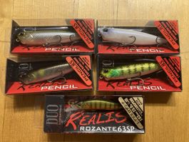 DUO Realis Pencil 85 & Rozante 63SP, Top Zustand!