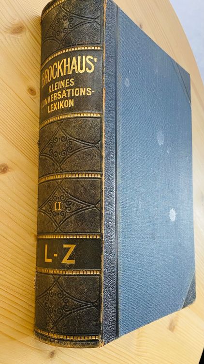 Livres: Brockhaus aus dem Jahr 1914 – D'occasion à Illnau par Breaki
