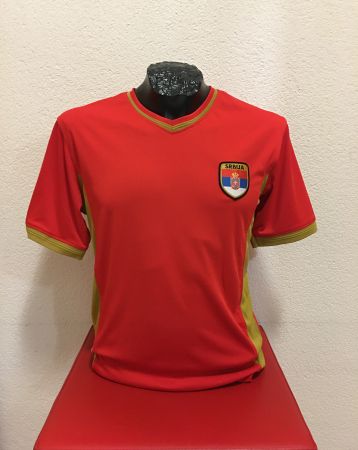 Fussball Fanshirt SERBIEN  Gr. XL nur CHF 20.-