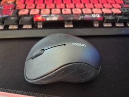 Rapoo Mini Bluetooth Maus für Notebook PC Kabellos