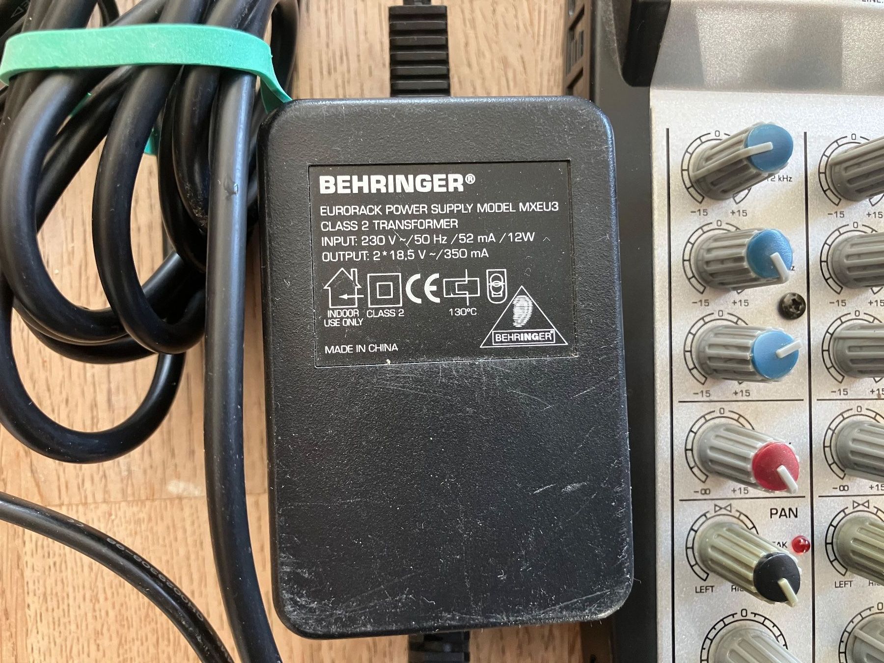 Behringer Console di mixaggio: Mischpult BEHRINGER EURORACK UB802 – Usato da Luterbach venduto da fink4500 7