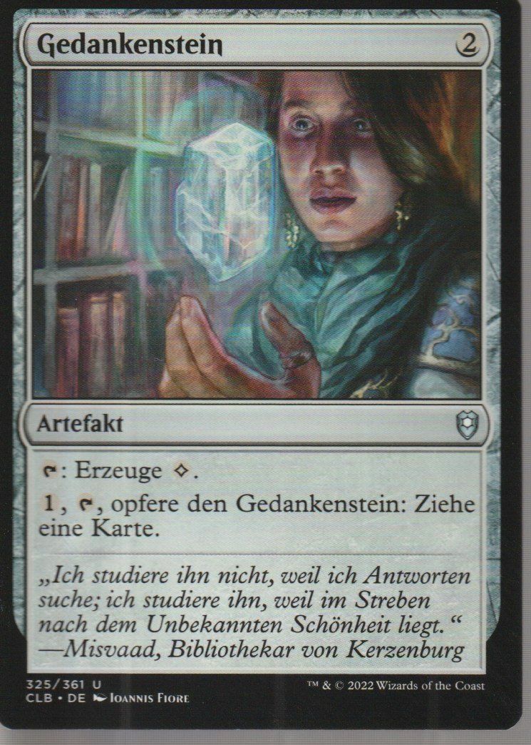 Magic The Gathering Carte collezionabili: TCG Magic The Gathering MTG CLB 325 Gedankenstein – Nuovo (secondo la descrizione) da Vezia venduto da Aquarius_Age