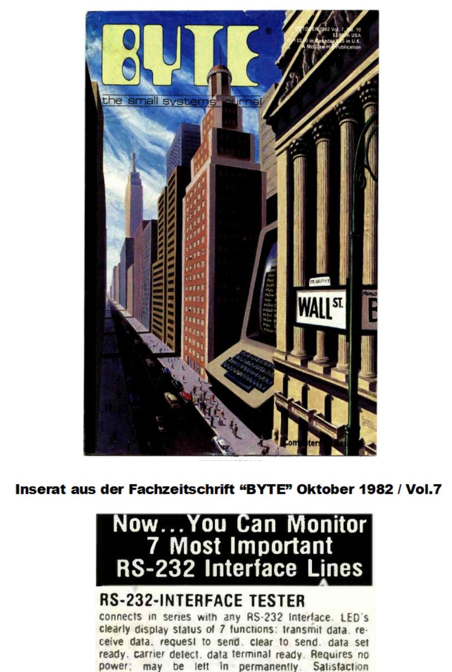 Misurare: Vintage RS232-Tester DB25   (1982) – Usato da Balgach venduto da Zwickau01 4