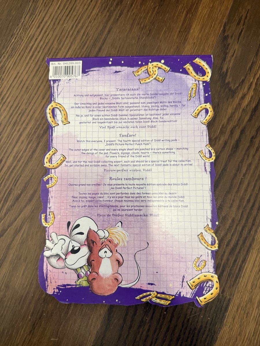 Schreibblöcke: Diddl Block Nr. 250 – Gebraucht aus Waltenschwil von Qaeba 1