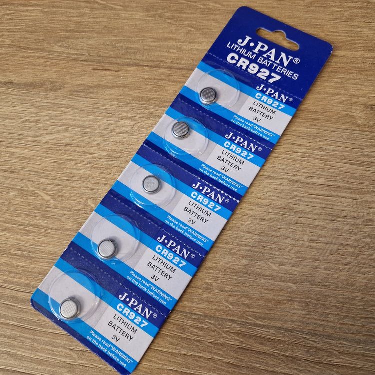 20 Piles Bouton CR927 3V Lithium – 38 MAh, Pour Montres, Calculatrices, Télécommandes