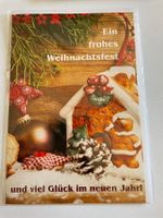 Weihnacht Neujahr s Grüße Karte Umschlag Glückwünsche Karten