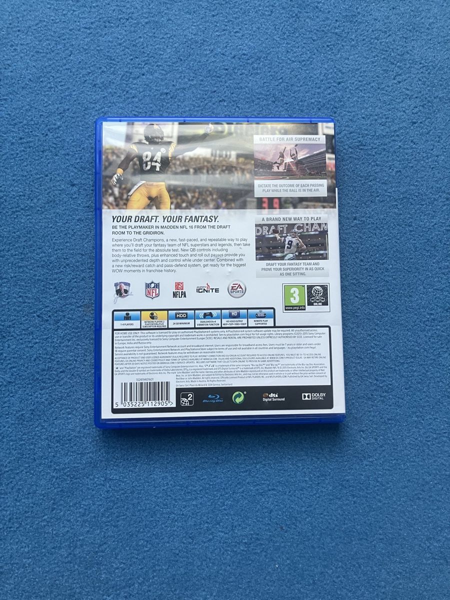 Sony Spiele: Madden 16 PS4 – Gebraucht aus Chur von GC190 1