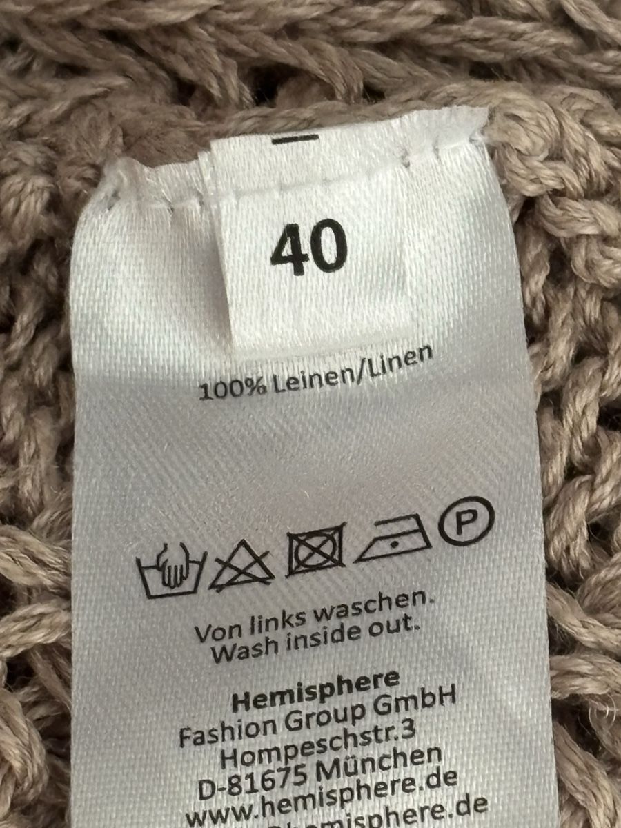 Hemisphere Giacche: HEMISPHERE Leinenstrickjacke – Usato da Pratteln venduto da sab_whk9 4