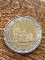 2 Euro Münze Deutschland, NRW, 2011, Top Zustand!