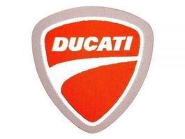 Ducati Moto Patch Aufnäher ca. 6x5,2cm NEU
