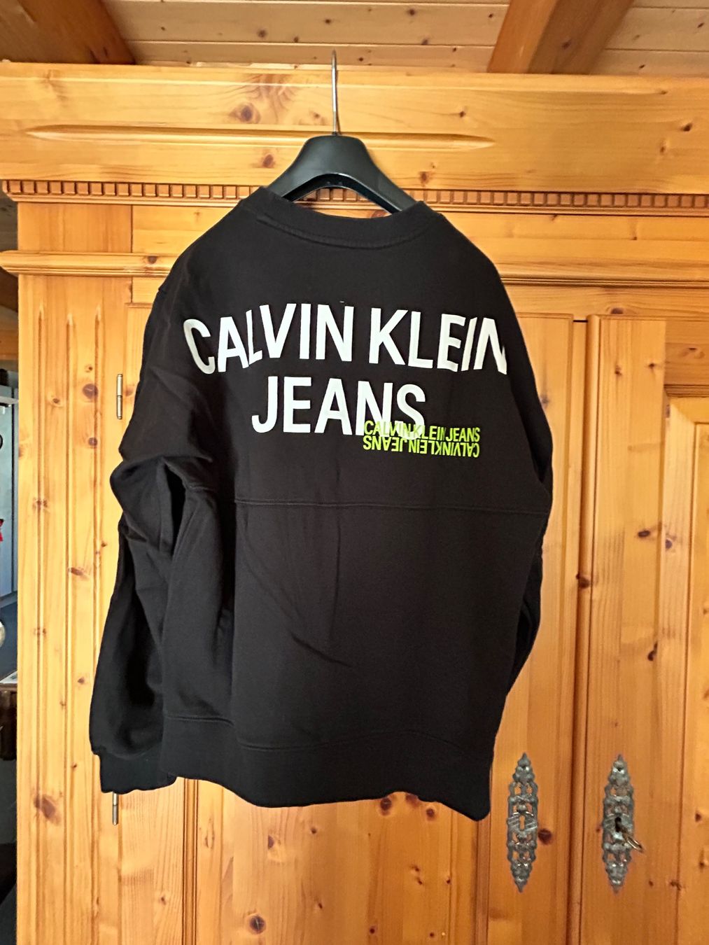 Calvin Klein Pullover & Sweatshirts: CALVIN KLEIN - PULLOVER - SCHWARZ - GRÖSSE S (AL) – Gebraucht aus Buchs AG von fischli610 5