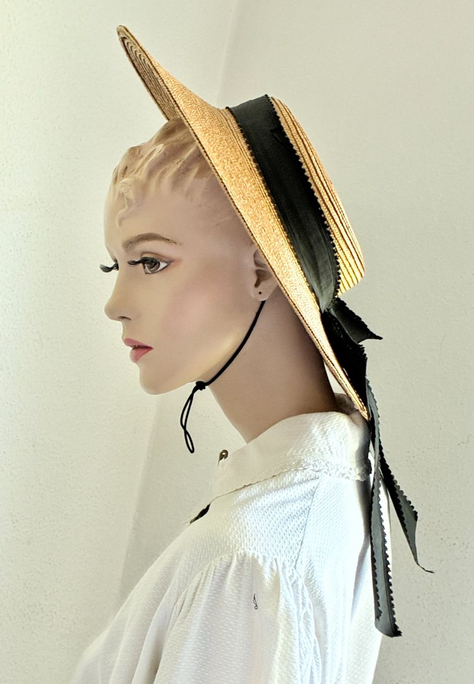 Chapeaux, bonnets & casquettes: Schöner Trachtenhut Stroh/Seidenband – D'occasion à Kloten par Nephty 2