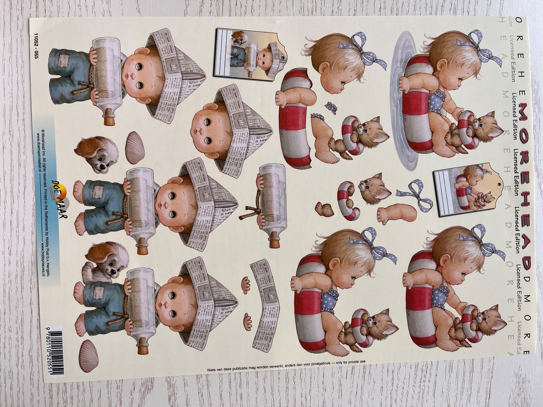 Kit bricolage: 1 Set Kartenbögen mit 10 Designs – Nuovo e nell'imballaggio originale da Büsserach venduto da bor_s88m 3