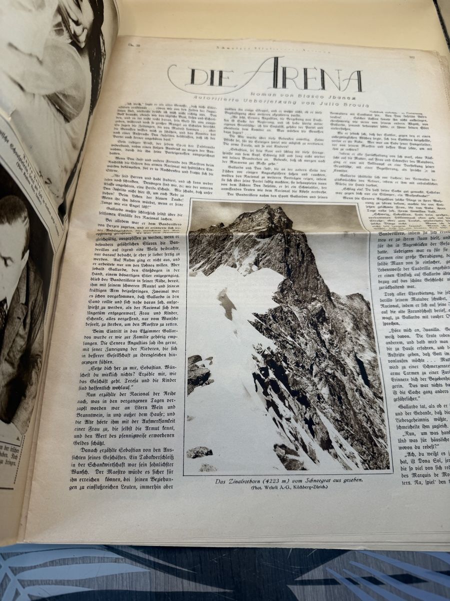 Revues & Magazines: Schweizer Illustrierte Zeitung 1922 Luftfahrt – D'occasion à Genève par sho_67qj 2