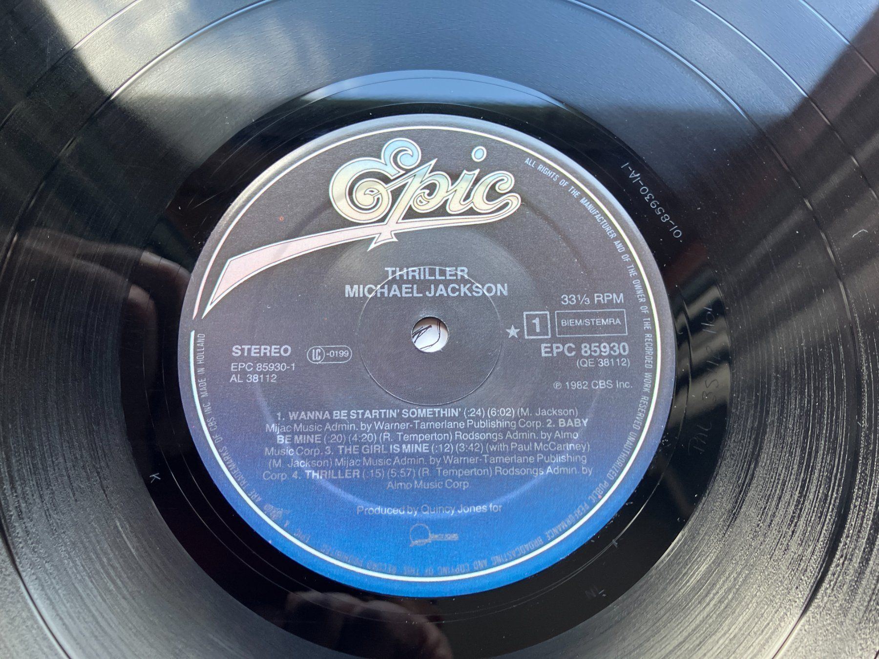 Dischi in vinile: Michael Jackson – Usato da Aarwangen venduto da Jukebox3 7