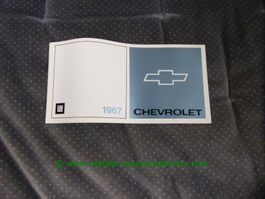 Chevrolet Modellprogramm 1967/03 deutsch/französisch GM-Biel