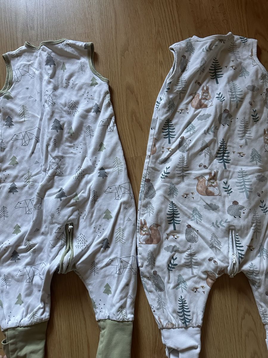Ensembles coordonnés: 2 Kinder Schlafsäcke (Fuss zu oder offen möglich) Gr. 86-98 – D'occasion à Münsingen par Secondhand89 2
