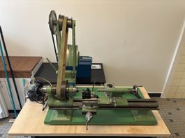 Tour à métaux de précision avec accessoires état usagé