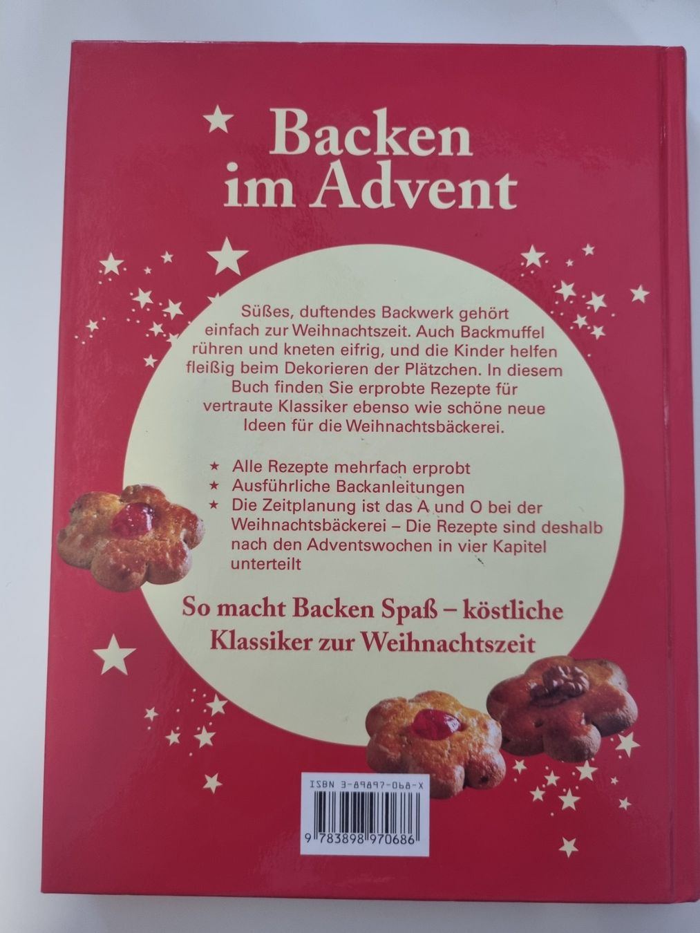 Libri: Backen im Advent: Das grosse Guetzli-Backbuch – Usato da Wetzikon ZH venduto da Bambiskus 1