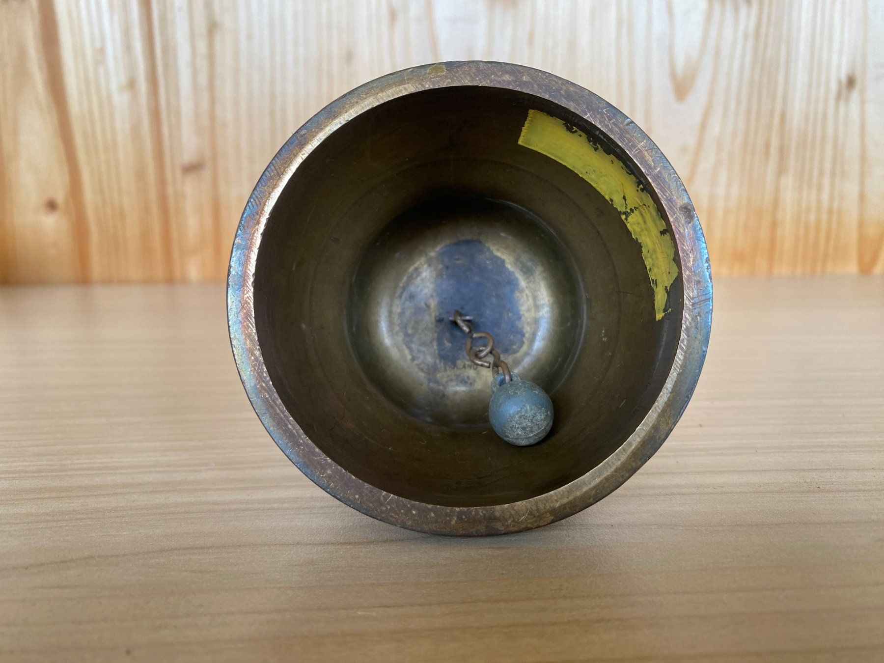 Glocken & Treicheln: Vintage Messing Glocke Made in England – Gebraucht aus Einigen von Seeland2ndHand 5