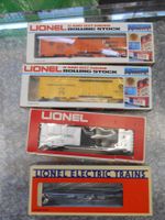 LIONEL 4 x Güterwagen in OK