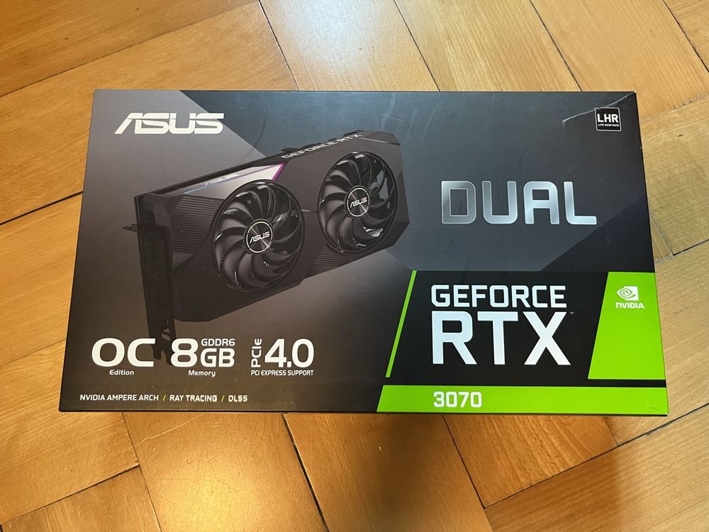 Grafikkarte ASUS RTX 3070 8GB Dual OC LHR GPU | Kaufen auf Ricardo