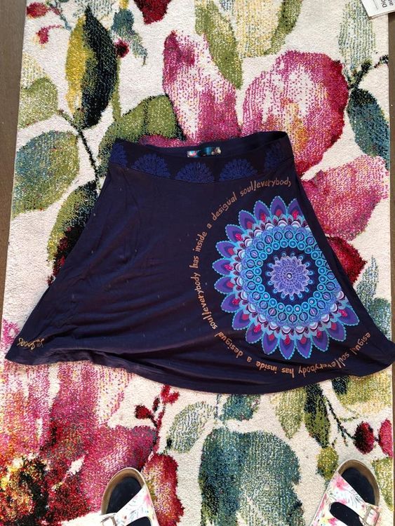 Desigual Rock Damen Damenrock Gr. XL Schwarz #2jish Produktbild-Vorschau 14