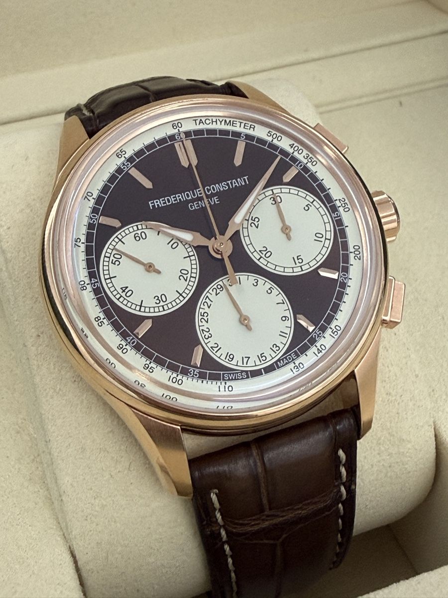 Frederique Constant Montres: Frederique Constant Flyback Chronograph Date – D'occasion à Zürich par watchdealer-24 2