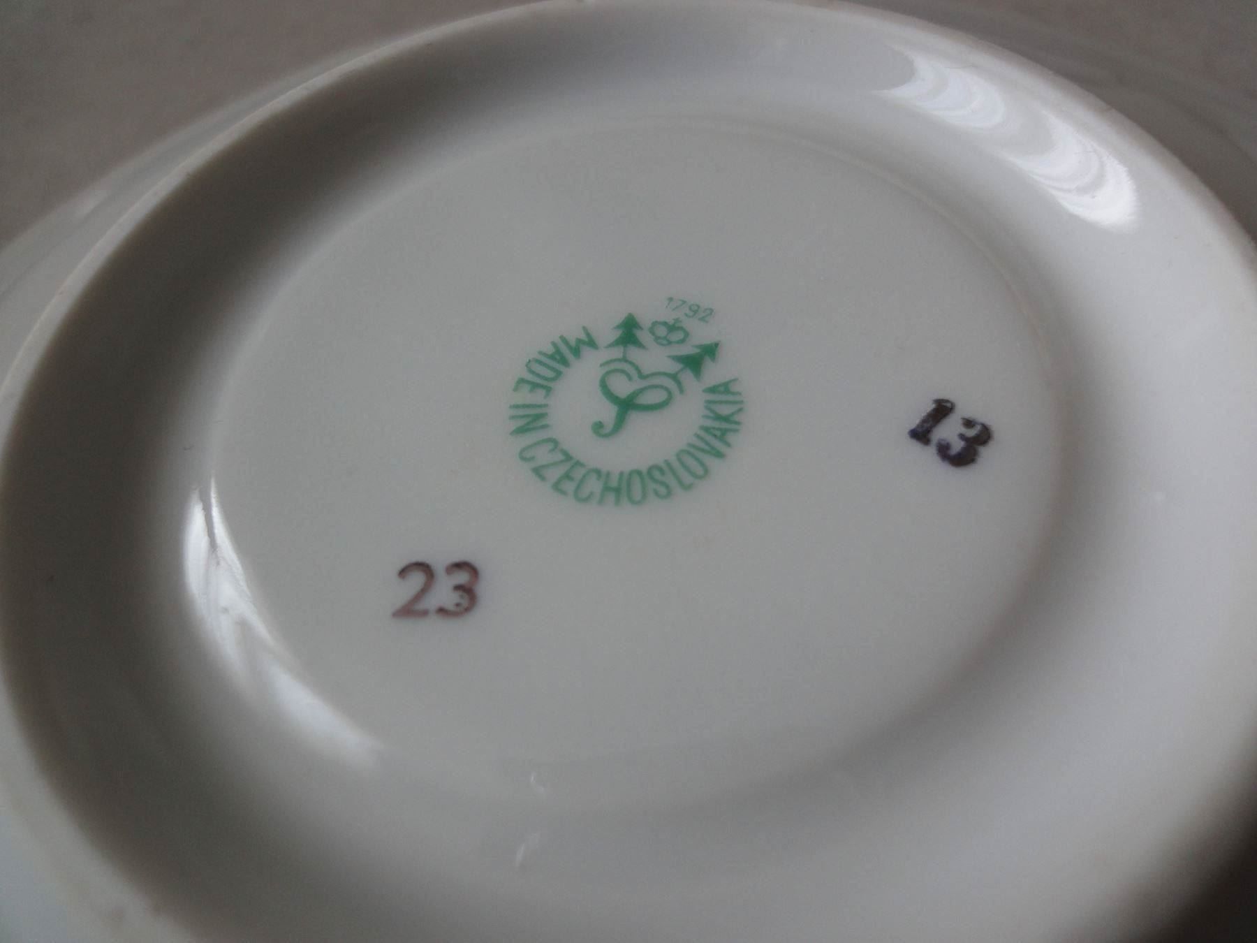 Set di piatti: Kaffeeservice - 50er Jahre Schlaggenwald – Usato da Chur venduto da omonia 7