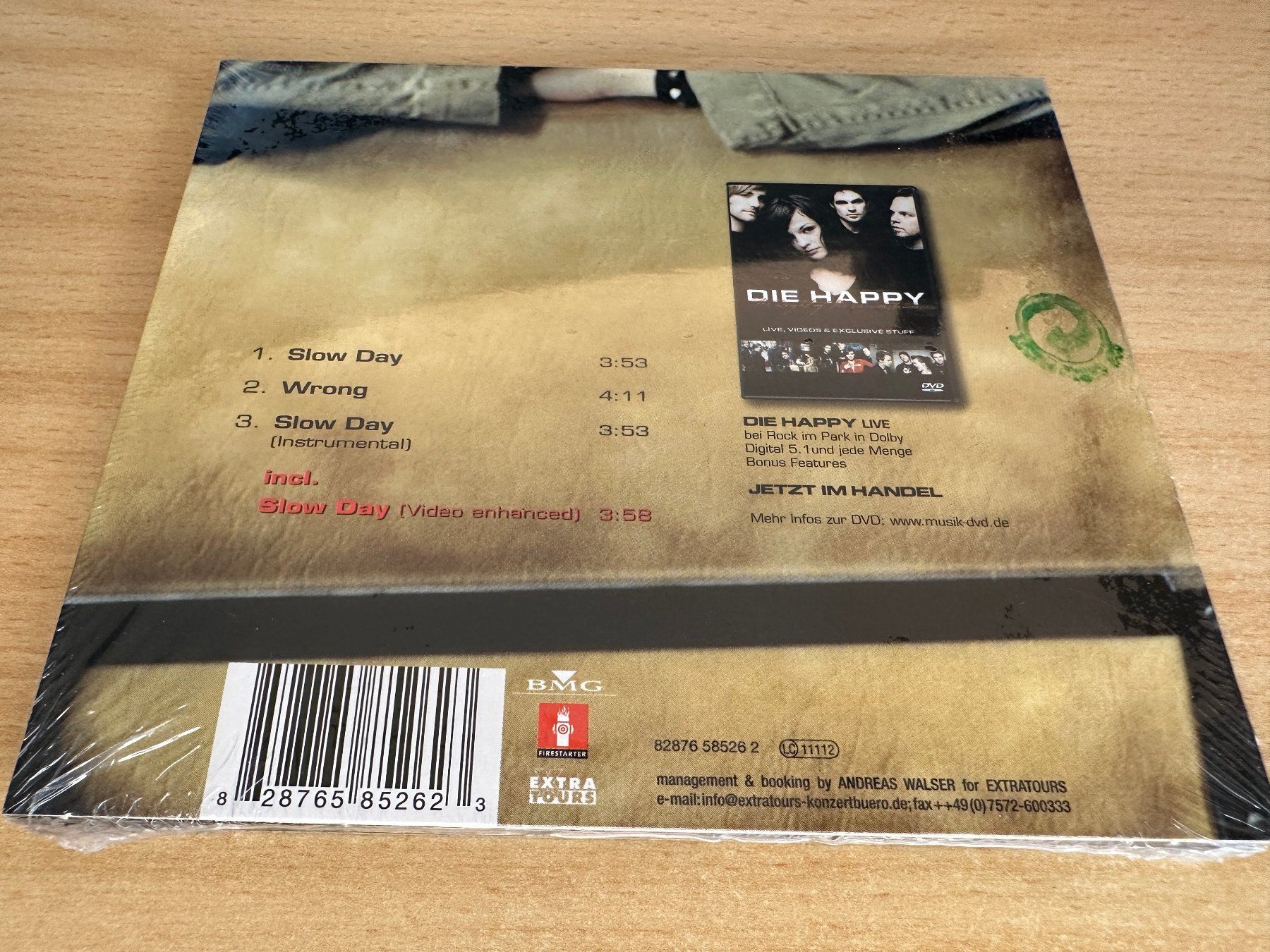 CD: Die Happy – Slow Day – Nuovo e nell'imballaggio originale da Rikon im Tösstal venduto da Alpenmutz 1