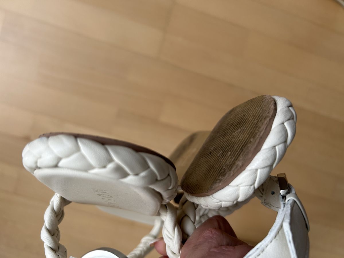 Scarpe da donna: Flip-Flop-Sandale écru Gr. 39 – Usato da Reinach BL venduto da meinstil 4