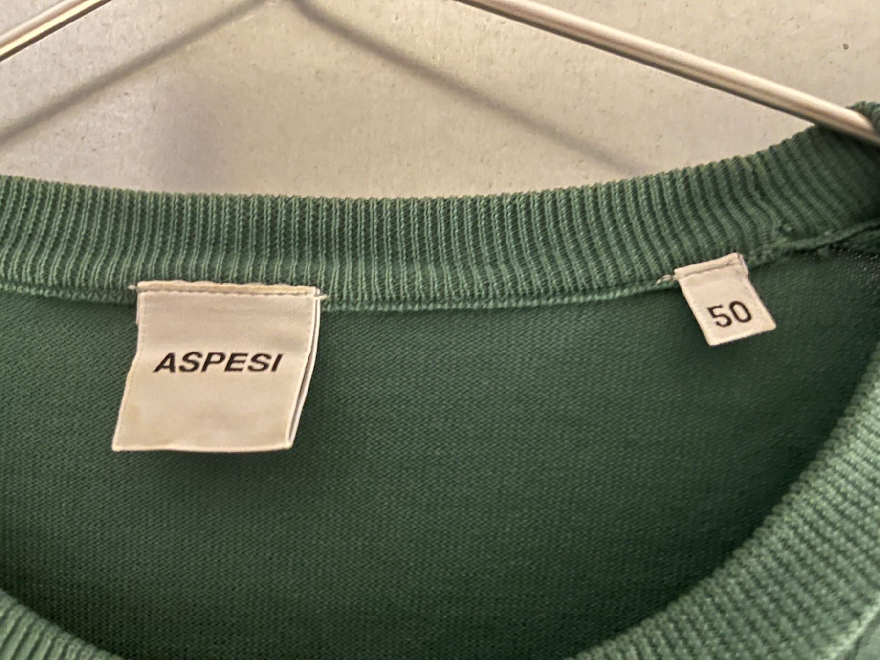 Maglioni & Felpe: Aspesi Herrenpullover, Gr. 50, Grün - Top Zustand! – Usato da Zürich venduto da winklesi 1