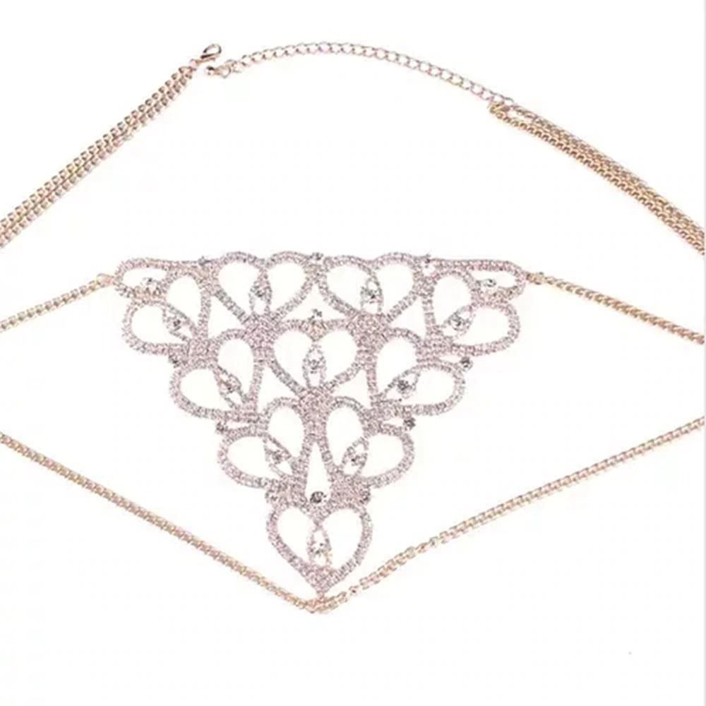 Altra biancheria intima: Herz String Schmuck Strasssteine gold – Nuovo e nell'imballaggio originale da Wittenbach venduto da HeuHeinz 4