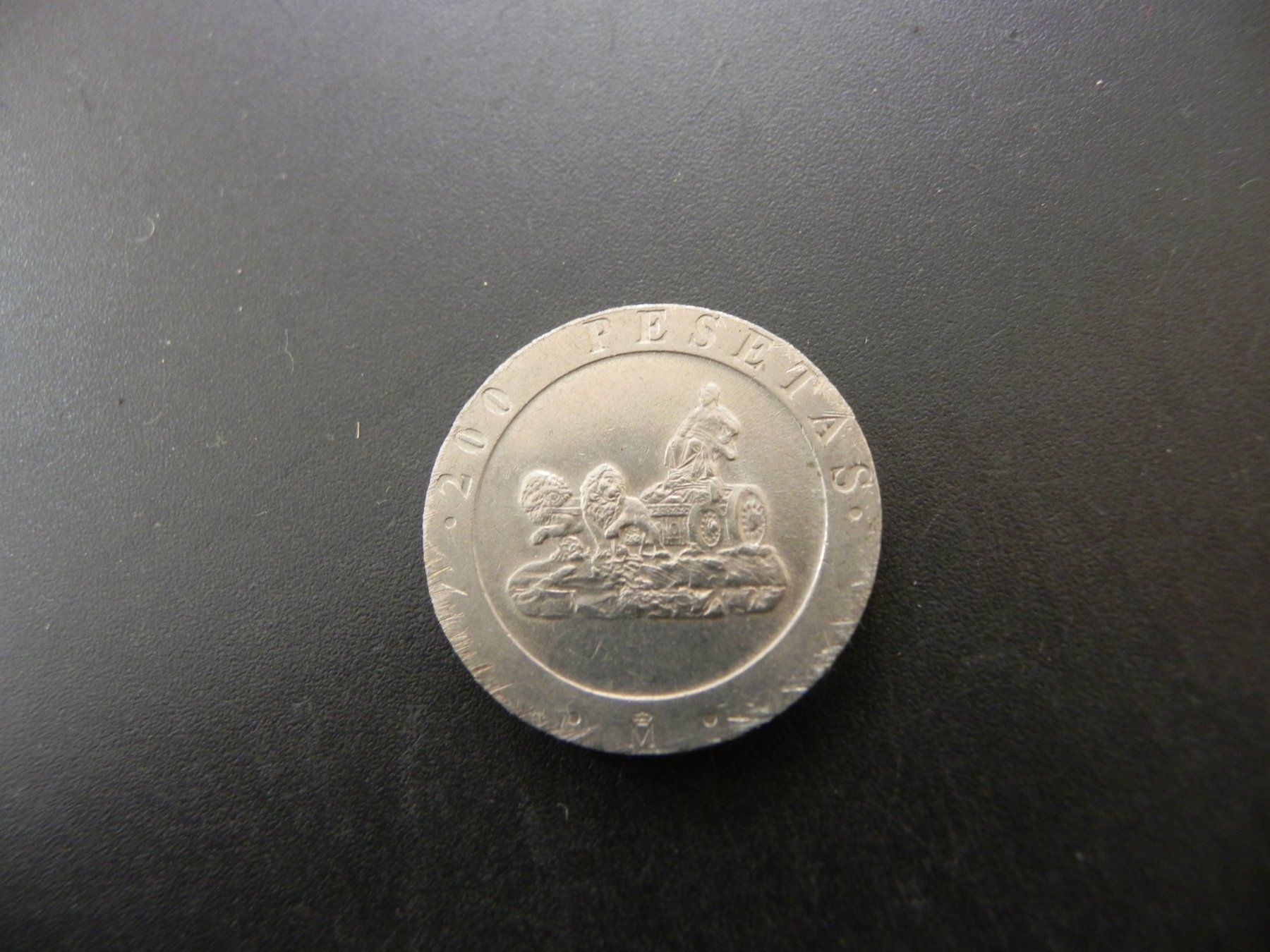 Alle Münzen: Spanien 200 Pesetas 1990 – Gebraucht aus Biel/Bienne von Gogolozi 1
