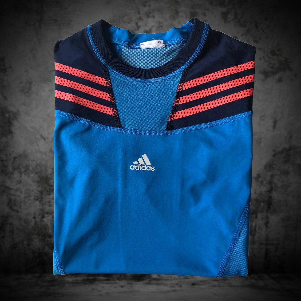 Adidas T-shirt: T-Shirt Adidas Techfit Blue Men M – Usato da Genève venduto da ang_7j7j 3