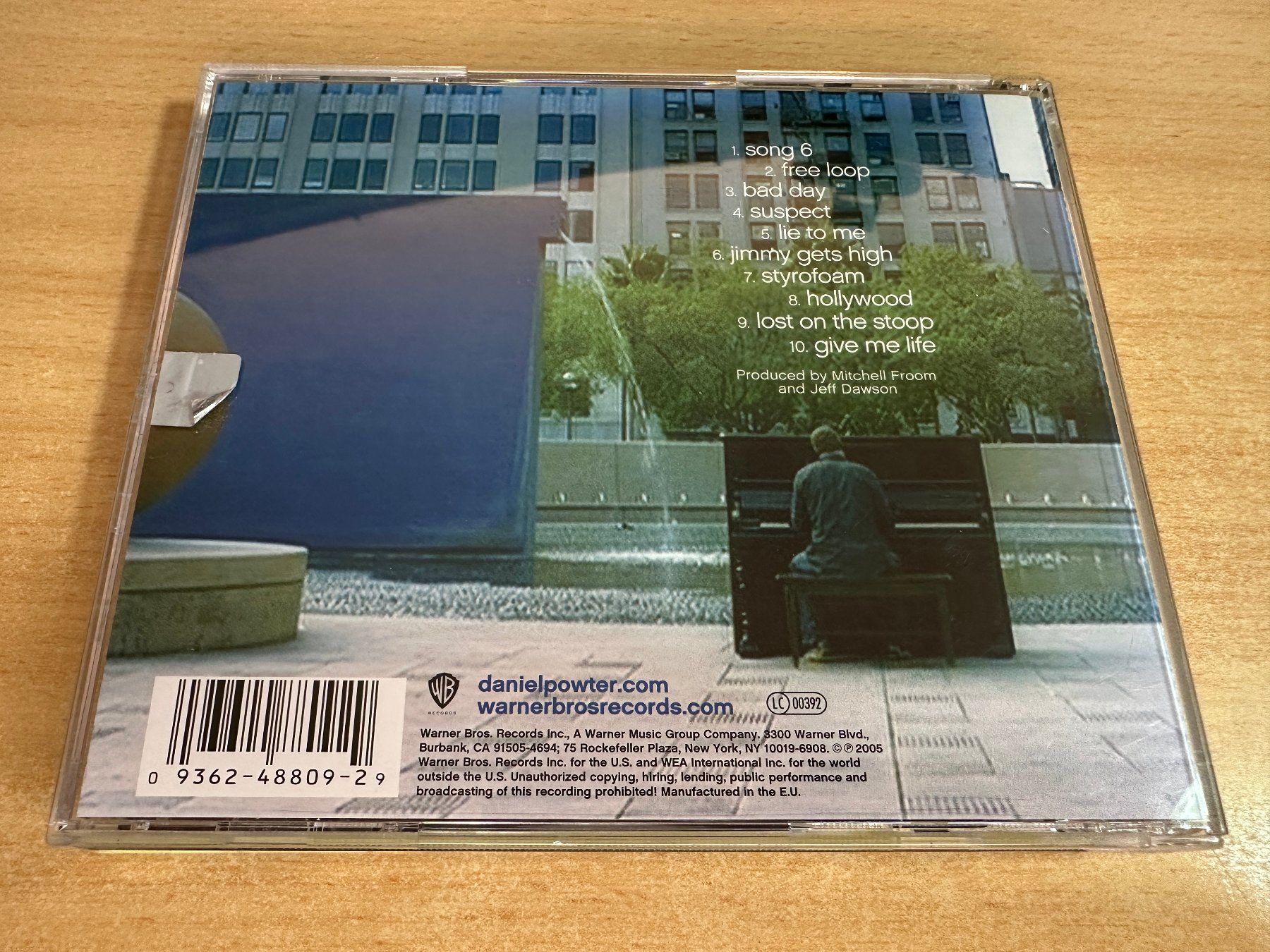 CD: P1 Daniel Powter – DP – Usato da Rikon im Tösstal venduto da Alpenmutz 1