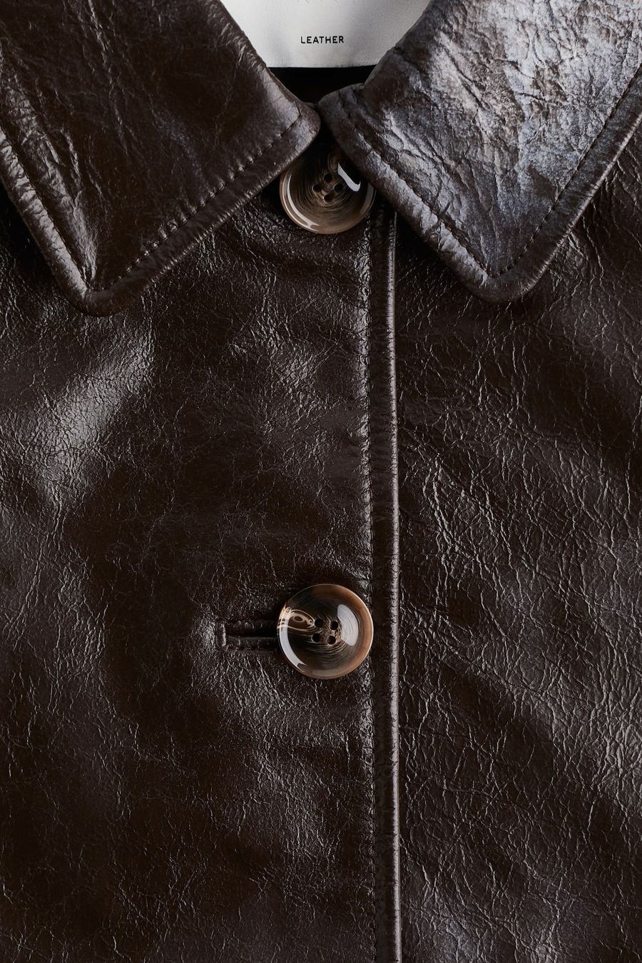 H&M Giacche: H&M Premium Lederjacke braun NP 499.- – Nuovo e nell'imballaggio originale da Balgach venduto da kimo1 1