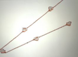 NEUE Halskette: 750er Roségold mit Diamanten Marke Salvini