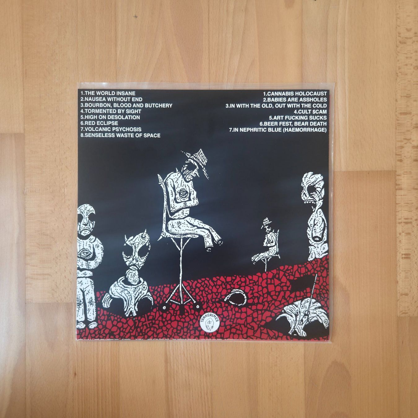 Dischi in vinile: Abscess / Population Reduction ‎– Split LP Red Tankcrimes – Usato da Zürich venduto da Wickeddude 1