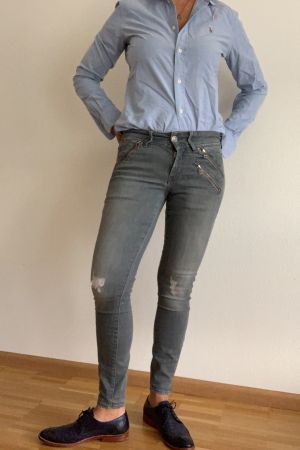 Jeans von G-Star RAW „LYNN“ 27/32 grau